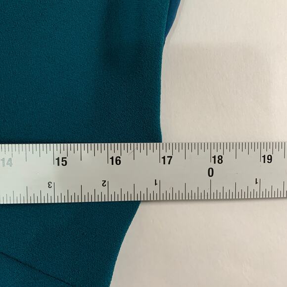 Libby London 12 Washington Dress Teal Blue Office Wardrobe Sheath - Picture 6 of 9